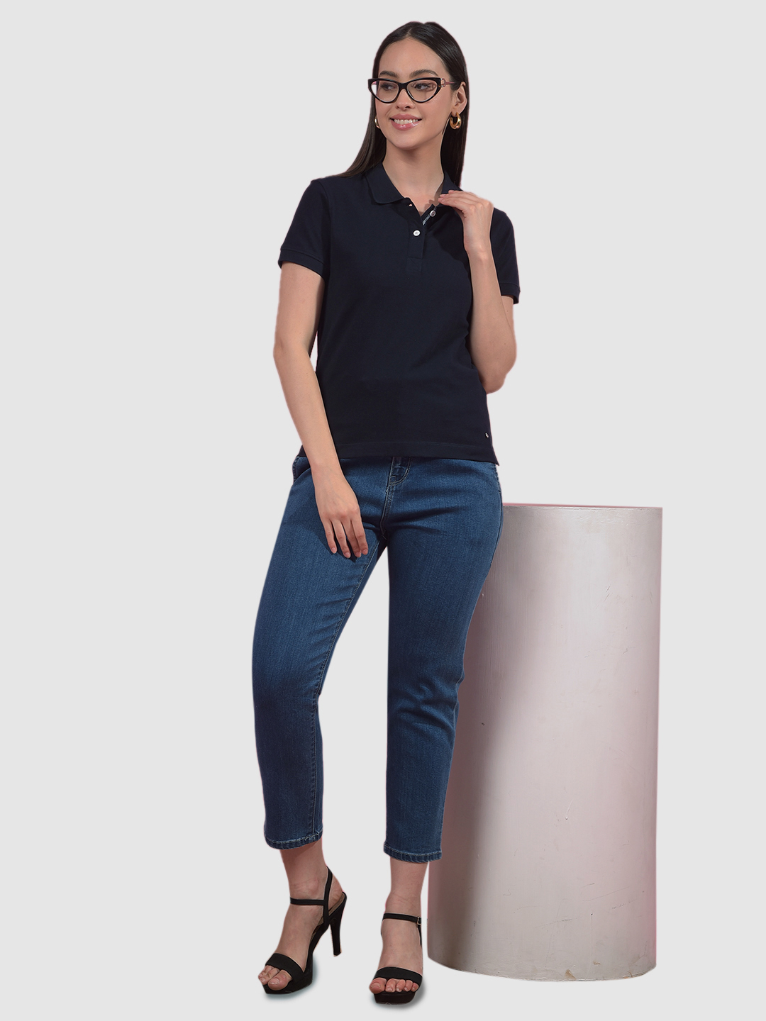 Numero Uno Women Grey Cargo Pants